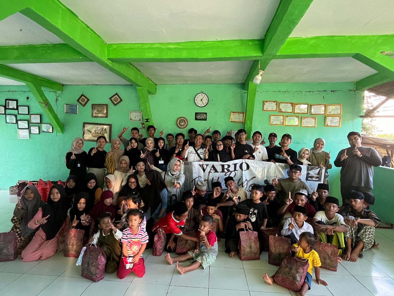 Honda Banten Wujudkan Semangat Sinergi Bagi Negeri Lewat Aksi Nyata Vario EduRide